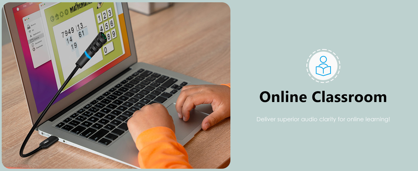 MillSO usb microphone for laptop