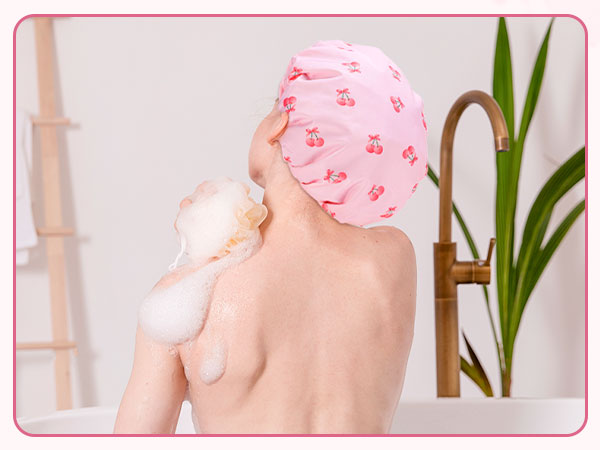 Double-Sided Shower Cap3