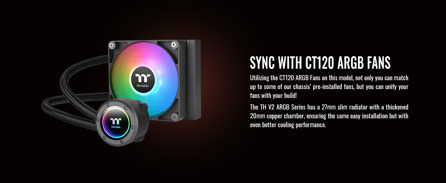 TH120 V2 ARGB Sync All-In-One Liquid Cooler
