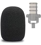 PodMic Pop Filter Foam Cover - Mic Windscreen Wind Cover Customized for Rode PodMic USB Versatile...