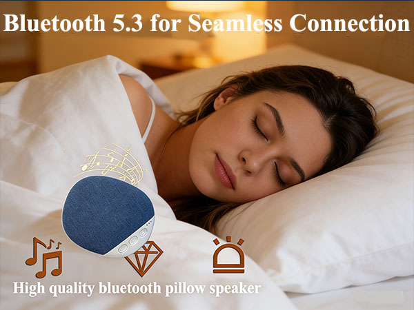 bluetooth pillow speaker gift for women gift for men