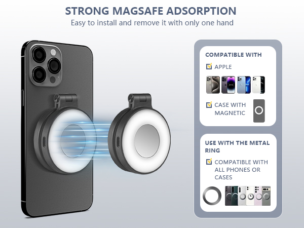 Magnetic Selfie Light