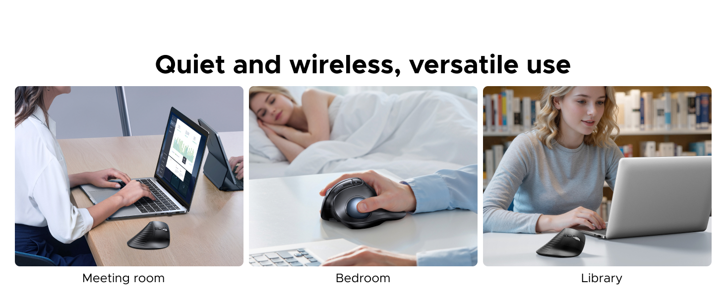 trackball wireless mouse