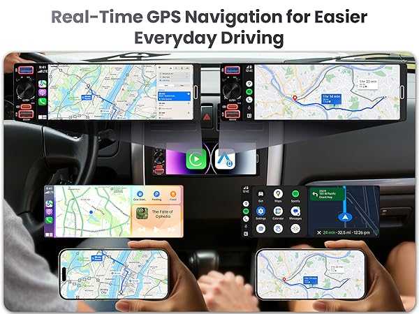 single din Apple carplay