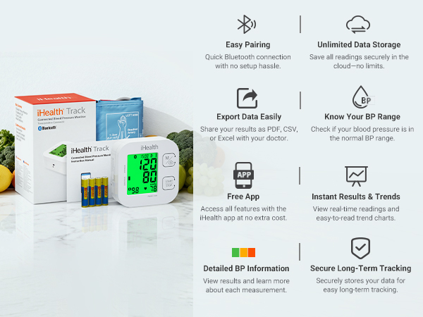 blood pressure monitor bluetooth