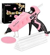 THINKLEARN Hot Glue Gun Full Size, 60/100W Dual Power Glue Gun with 15 Glue Sticks(7/16''), Heavy...
