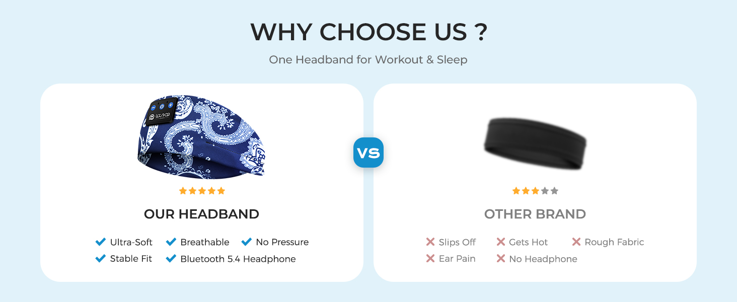 headband headphones for sleeping