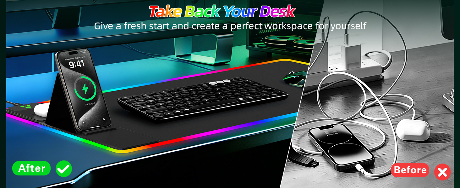 XXL Desk Mat for Mouse Pad