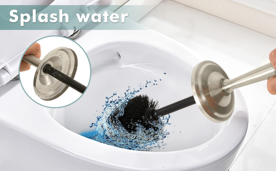 Splash water