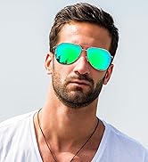 Joopin Green Mirror Sunglasses