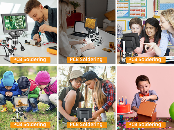 Microscope for Coins/Plant/Rock/Circuit Board