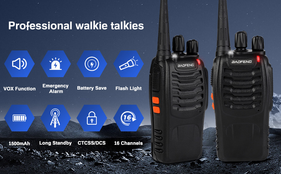 Baofeng Walkie Talkies 888S