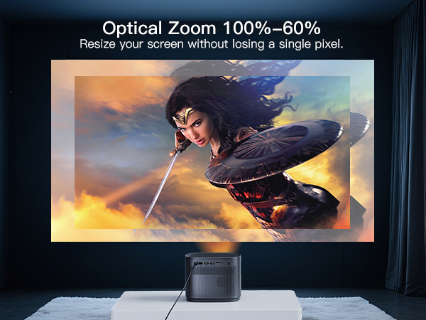 projector 1080p HD home theater outdoor movie portable projectors mini small video projector