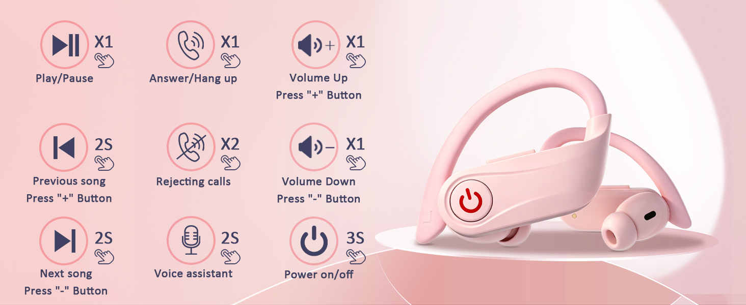 sport wireless earbuds