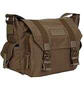 CADeN Camera Bag Case Canvas Compatible for Nikon, Canon, Sony DSLR/SLR Mirrorless Camera with Tr...