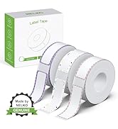 NELKO P21 Genuine Adhesive Pattern with Border 2.0 Label Paper 14x40mm (0.55