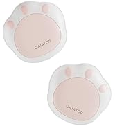 Gaiatop Hand Warmers Rechargeable, 2 Pack Cute Cat Paw Shaped 3 Levels 4000 mAh Electric Hand War...