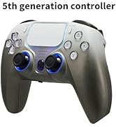 NBCP for PS4 Wireless Controller with 1200mAh Battery, Hall Effect Triggers,Compatible with for P...