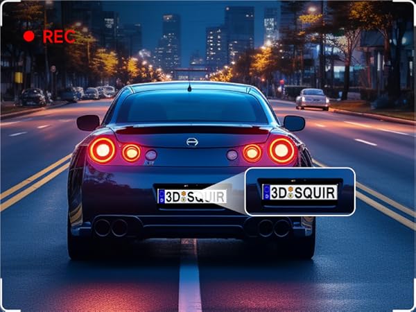 dash cam front and rear mirror