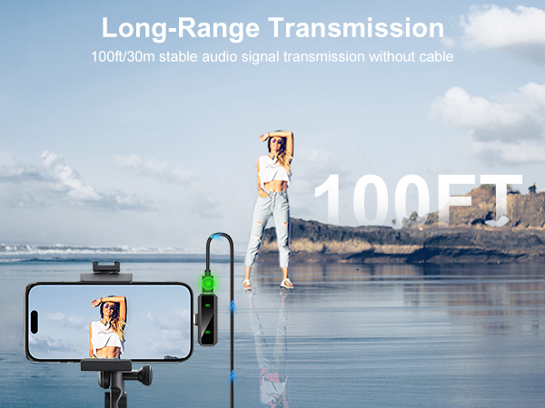 Mini Lavalier Microphone for iPhone/Android/PC