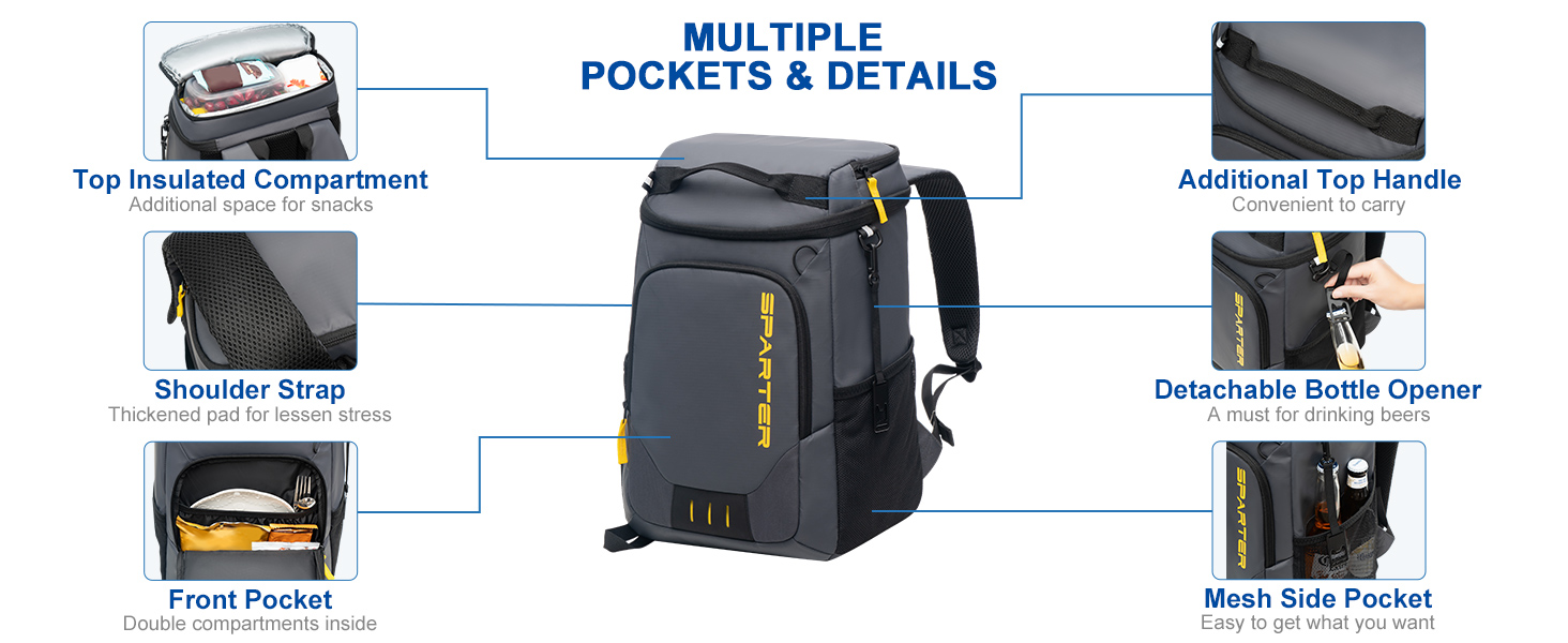 soft cooler backpack