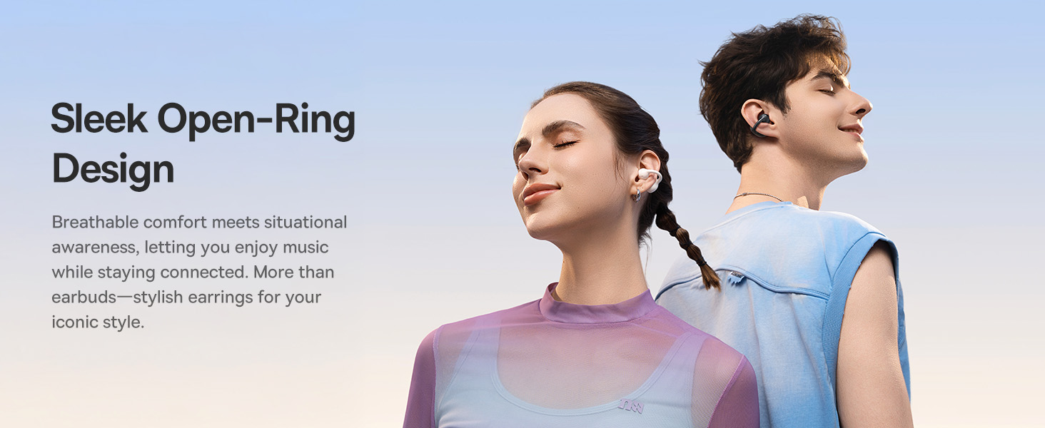 open ear earbuds open ear headphones wireless ear buds bluetooth clip on earbuds running workout