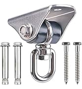 BeneLabel Silent Heavy Duty Swing Hanger, 360° Rotation, Stainless Steel, Heavy Duty, for Swing, ...