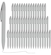 HZDIYAKE 50 Pack Black Ink Pens - Bulk Pens, 1.0MM Medium Point Ballpoint Pens, Smooth Writing No...