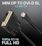 VisionTek Products mini DisplayPort to SL DVI 1.8M Active Cable (M/M) - 900800