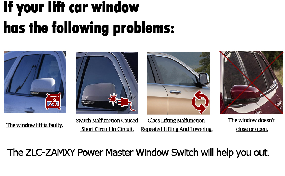 This product can solve the window can not lift, short circuit, cycle lift.