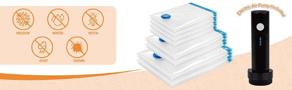 vacuum seal bags with pump travel vacuum storage bags