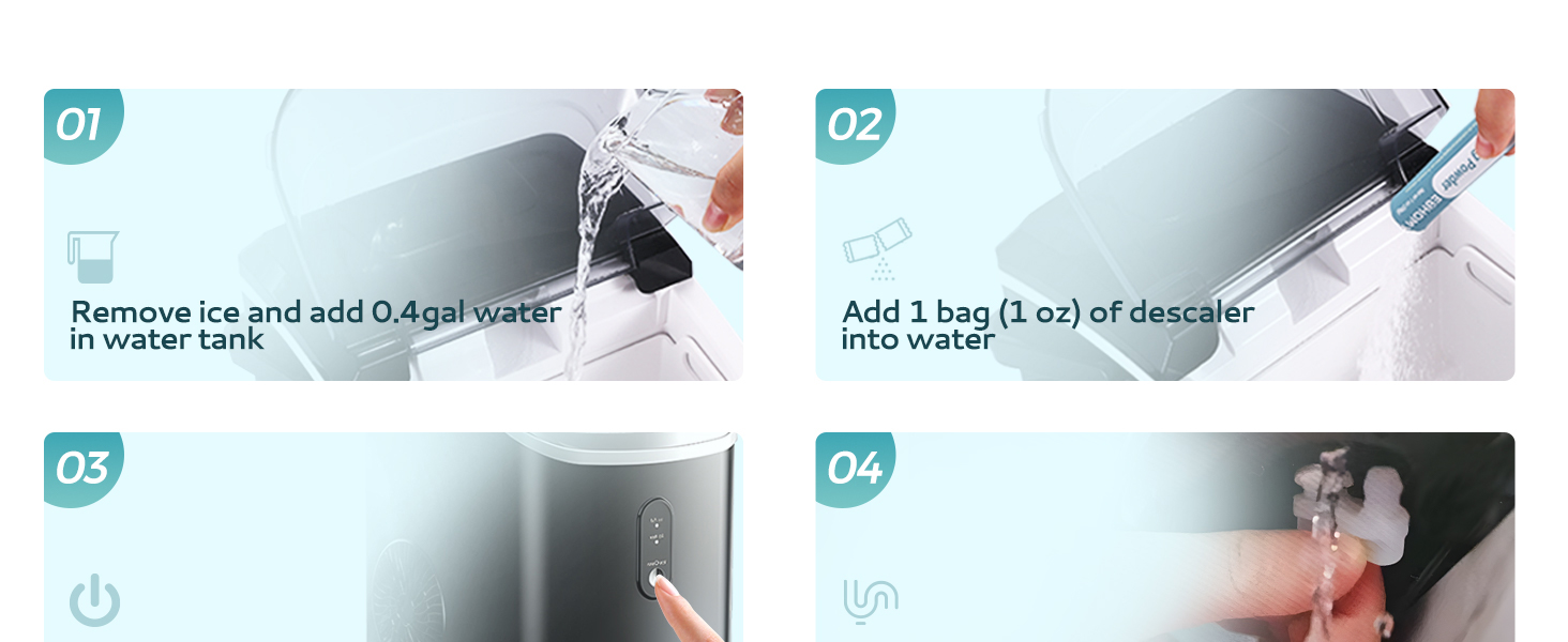 Ice Maker Cleaner &amp; Descaler