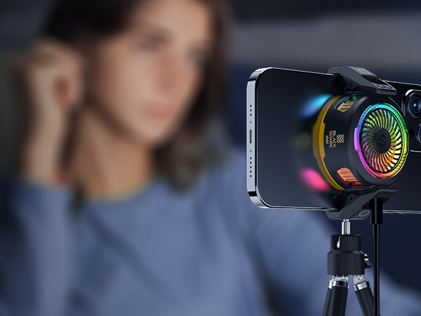 ventilador para celular magnetic phone cooler