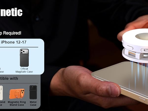 phone light clip