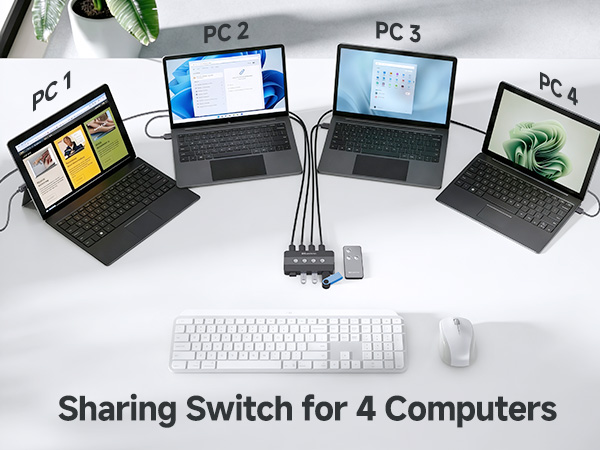 Switch for 4 Computers