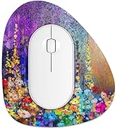 Rimilak Small Mouse Pad 6 x 7 Inch, Irregular Mini Mouse Pad with Non-Slip Rubber Base, Waterproo...