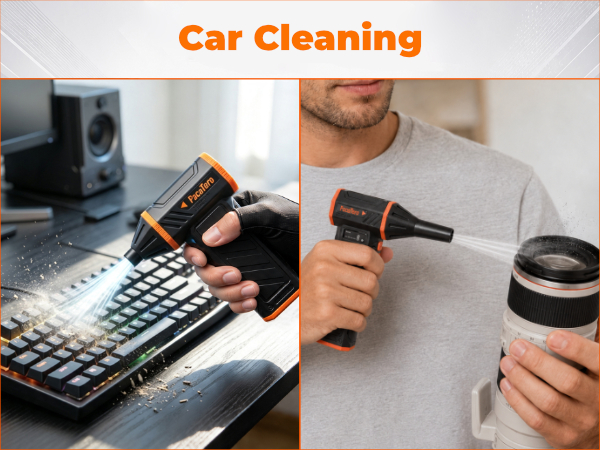 compressed air duster for pc cordless electric air duster rechargeable