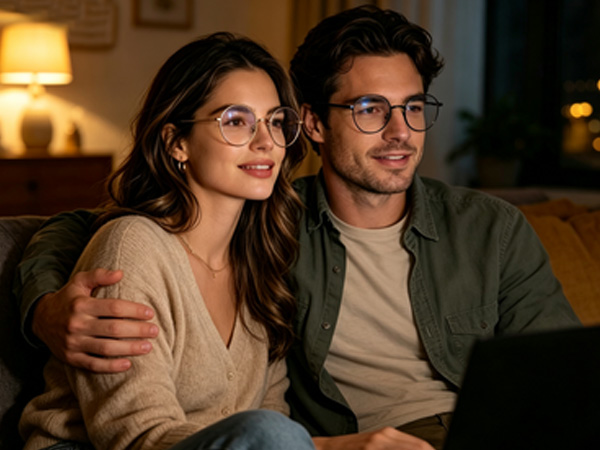 Round Blue Light Blocking Glasses