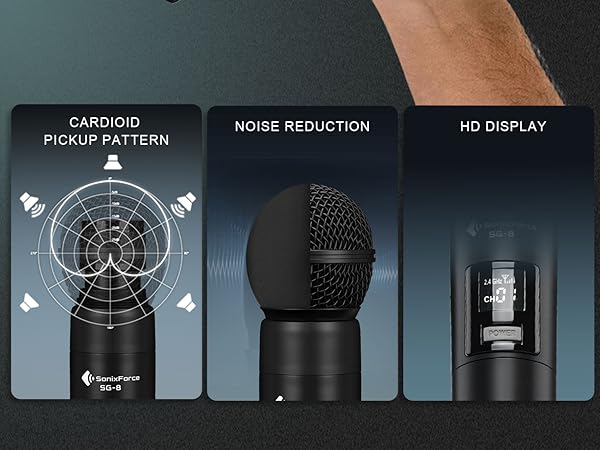 bluetooth microphone for speaker portable microphone micrófono inalámbrico