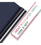 HTVRONT HTV Vinyl Rolls Heat Transfer Vinyl - 12