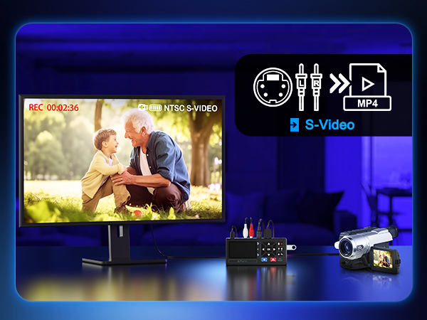 PORTTA VHS to Digital Converter