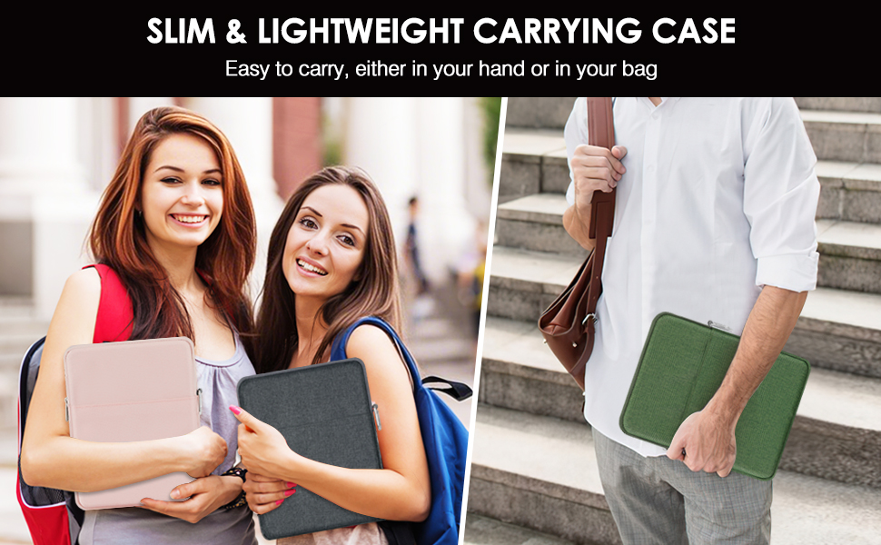 iPad 10.2 2019 sleeve iPad 10.2 2021 bag case 10.5 cover Surface Go 2 10.5" 2020 Pocket pouch bag