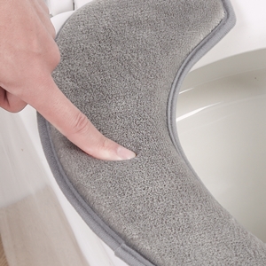 The thicker memory foam offers more comfort than typical toilet covers on the market
