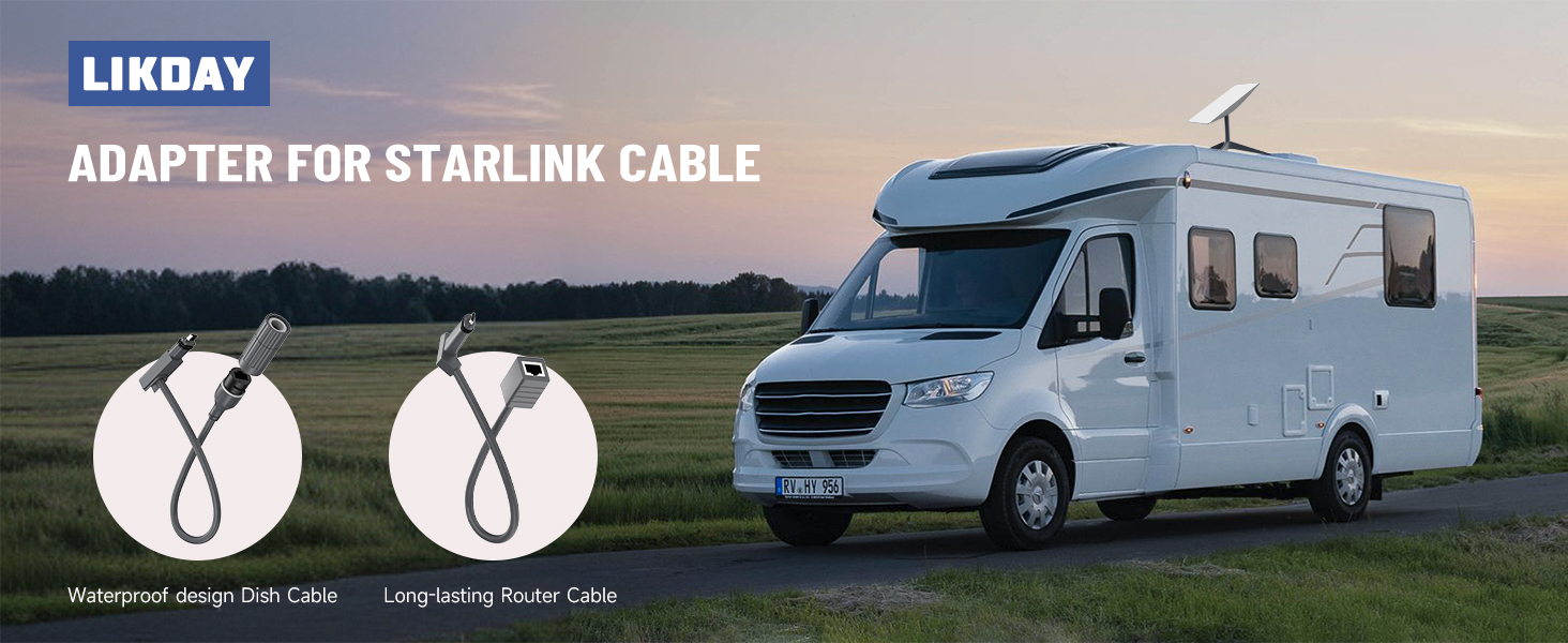 Starlink SPX Plug to RJ45 Adapters