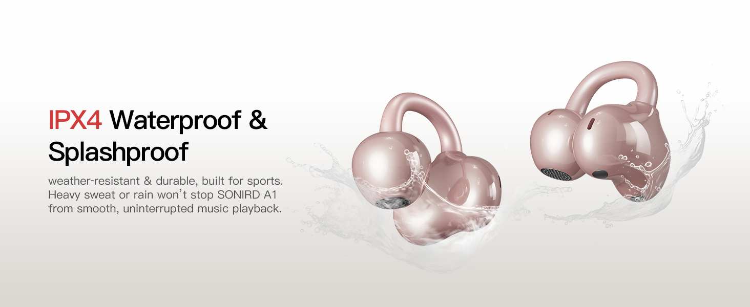 IPX4 Waterproof&amp;amp;Splashproof