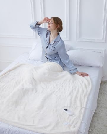 Electric Heated Throw Blanket 50&amp;#34; x 60&amp;#34;