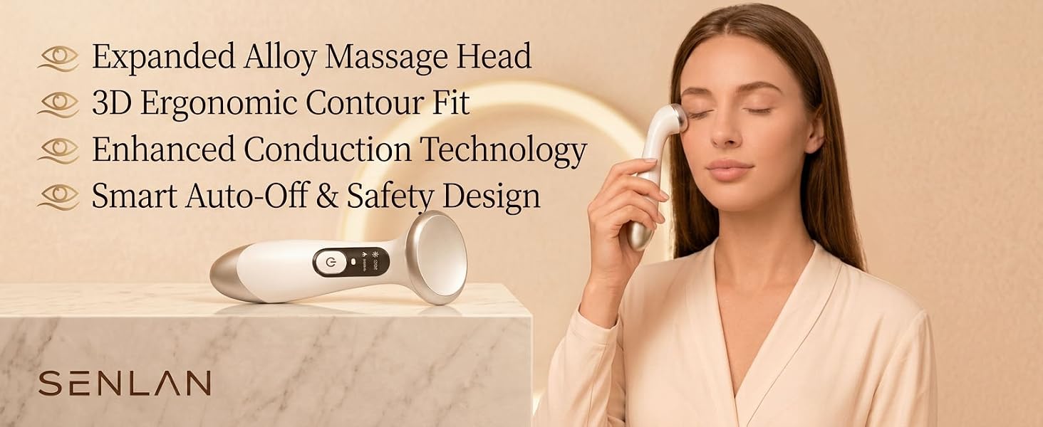 3-in-1 eye wand heated eye wand for dry eyes. dry eye relief products for under eye bag