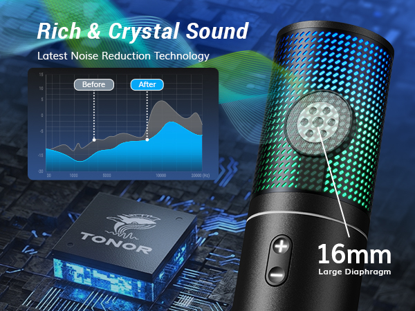 TONOR.RGB.Gaming.Mic