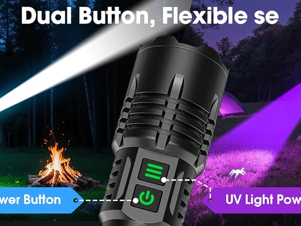 uv blacklight flashlight
