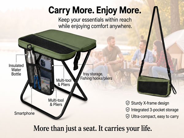 folding chair handbag